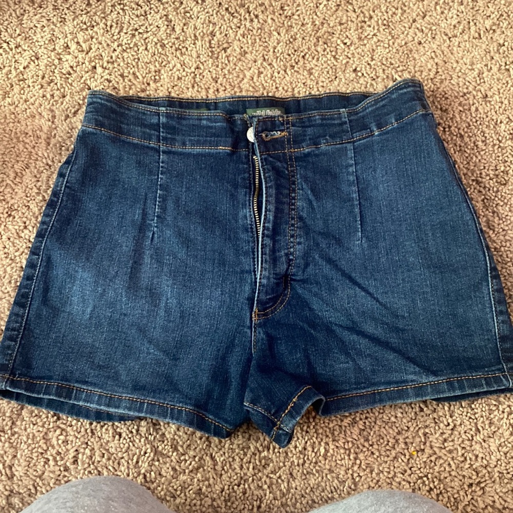 Super High Rise Jean Shorts